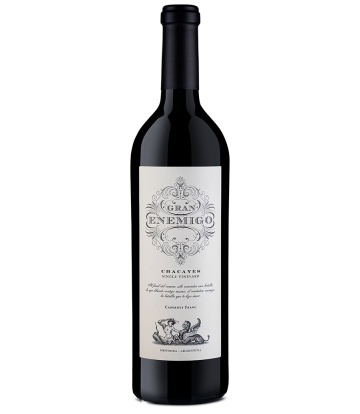 El Enemigo Gran Enemigo Chacayes Single Vineyard Cabernet Fran 2019 0.75L