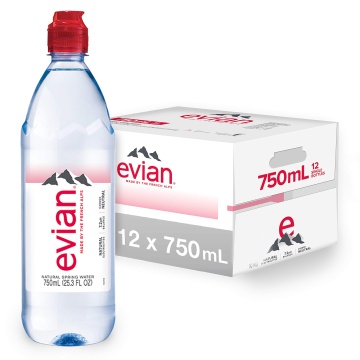 Evian Apa Plata Pet Sport 0.75L