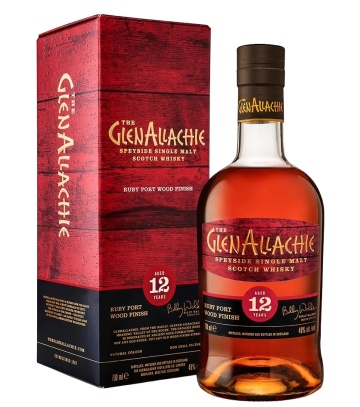Glenallachie Ruby Port Wood Finish 12 YO 0.7L