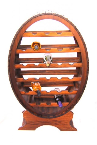 Raft lemn 27 sticle