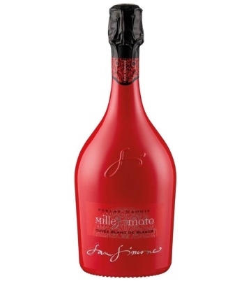 San Simone Perlae Naonis Cuvee Blanc de Blancs Brut Red Prosecco 0.75L