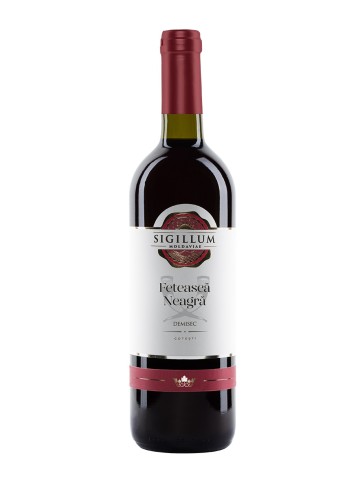Sigillum Moldaviae, Feteasca Neagra, Demisec, 13%, 0.75L