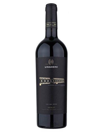 Vinaria Ungheni Bridge Merlot Rosu Sec 0.75L