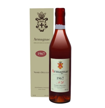 Armagnac Nismes Delclou 1967 0.7L