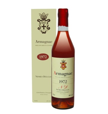 Armagnac Nismes Delclou 1972 0.7L