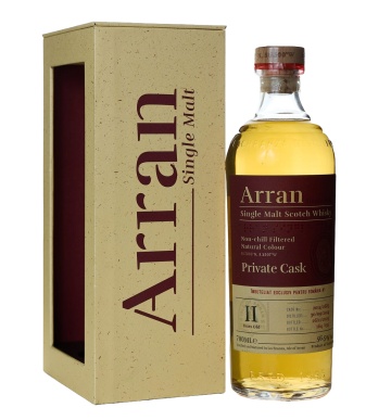 Arran Private Single Cask Romania 11 YO 0.7L