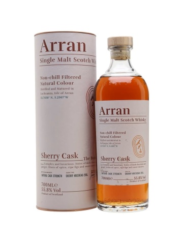 Arran Single Malt Scotch Whisky Sherry Cask 55.8%, 0.7L