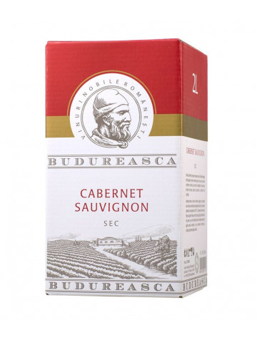 Budureasca Cabernet Sauvignon Sec Bag in Box 2L