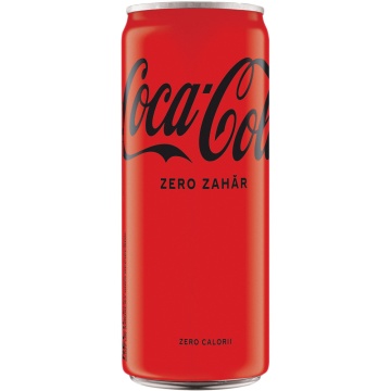 Coca-Cola Bautura Carbogazoasa Zero 0.25L 12/bax