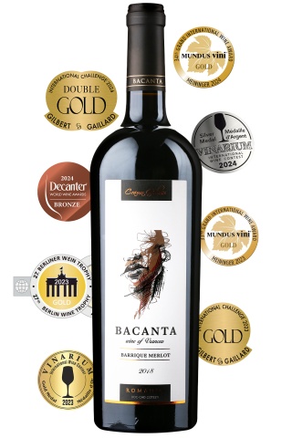 Crama Girboiu Bacanta Merlot Barrique 0.7L