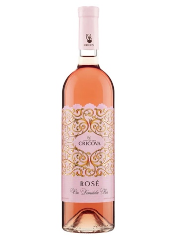 Cricova Ornament Rose Demidulce 0.75L
