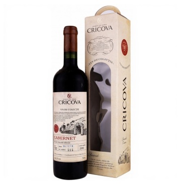 Cricova Vin De Colectie Cabernet Sauvignon 2000 0,75L