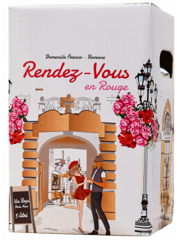 DFR Rendez Vous Cabernet Sauvignon & Merlot Rosu Sec Bag In Box 3L