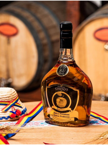 Ghito’s Tuica Premium Valea Prahovei, 48% Alc, 0.7L
