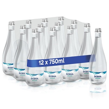 Izvorul Alb, Apla minerala naturala Plata Sticla 0.75L, bax, 12 buc