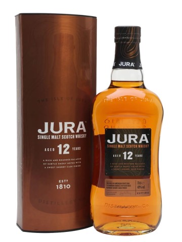 Jura Single Malt Scotch Whisky 12 YO 0.7L