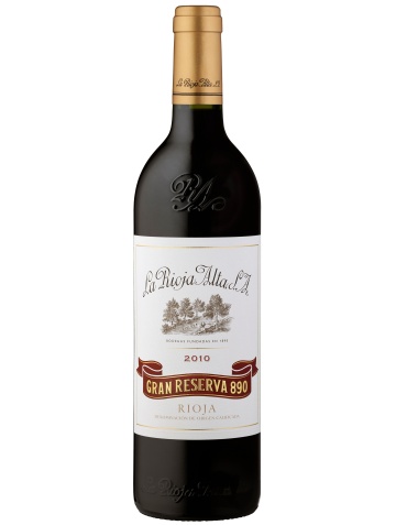 La Rioja Alta Gran Reserva ”890” 2010 0.75L