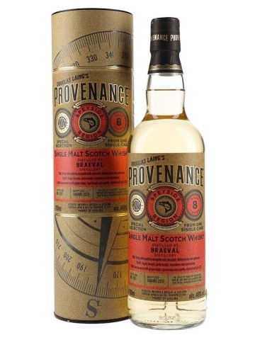 Provenance Braeval Single Malt Scotch Whisky, 8 Ani 0.7L
