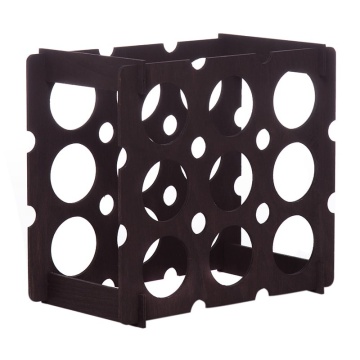 Raft brick negru 9 sticle vin