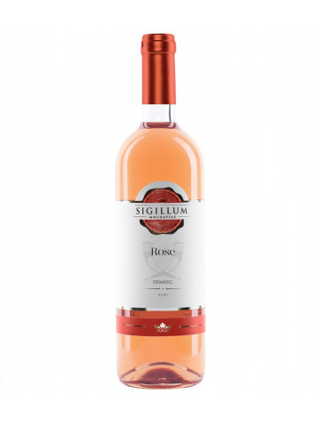 Sigillum Moldaviae, Rose, Demisec, 12%, 0.75L