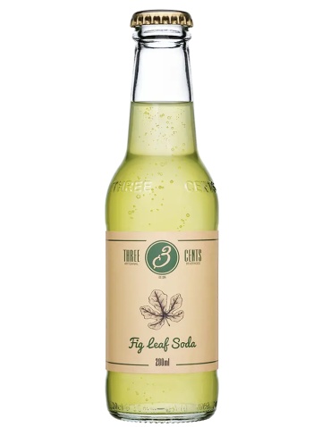 Three Cents Fig Leaf Soda 0.2L