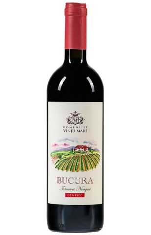 Vânju Mare Bucura Feteasca Neagra rosu demisec 0.75L