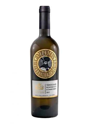 Vânju Mare Vinul Principelui Tămâioasă Românească & Chardonnay Alb, Sec 0.75L