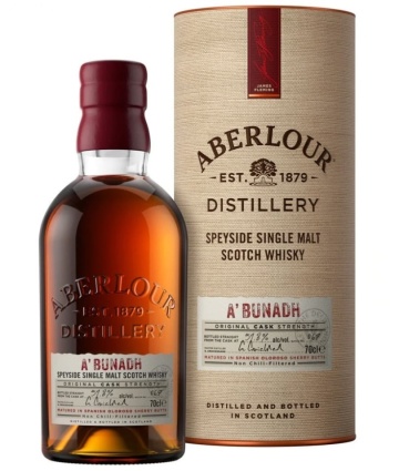 Aberlour A'bunadh Speyside Single Malt Scotch Whisky Original Cask Strength 0.7L