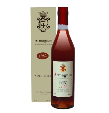 Armagnac Nismes Delclou 1982 0.7L
