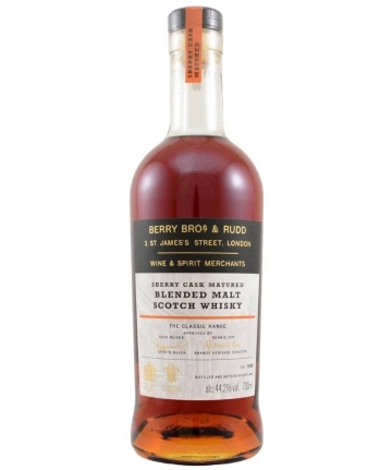 Berry Bros & Ruud whisky Classic Sherry Cask Matured 0.7L