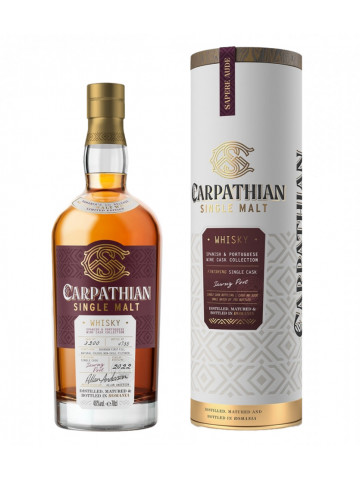 Carpathian Single Malt Whisky Tawny Port 46% 0.7L