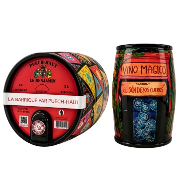 Château Puech-Haut Rouge Bag in Box Art 3L