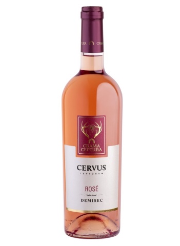 Crama Ceptura Dominum Cervi Cabernet Sauvignon Syrah Rose Sec 2021 0.75L