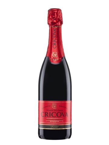 Cricova Spumant Clasic Rosu Demisec 0.75L