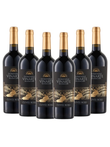 Domeniile Vinarte Cuvee Rosu 0.75L