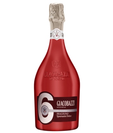 Giacobazzi 6 Fragolino Spumant rosu dulce 0.75L