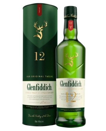 Glenfiddich Single Malt Whisky 12 YO 0.7L