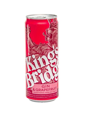 King's Bridge Gin & Grapefruit Doza 0.33L