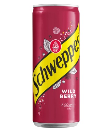 Schweppes Wild Berry Doza 0.33L