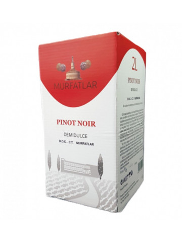 Statiunea Murfatlar Pinot Noir Demidulce Bag In Box 2L