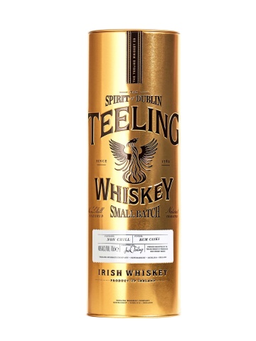 Teeling Small Batch Irish Whiskey Gift Tin Gold 0.7L