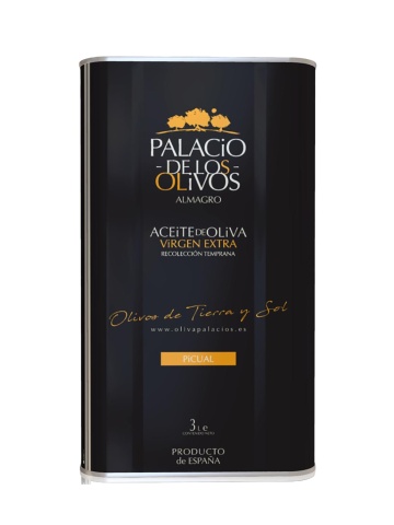 Ulei de Masline Palacio de Los Olivos Picual Extravirgin EVOO Premium 3 L