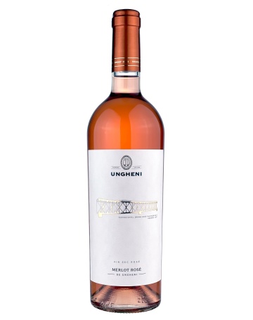 Vinaria Ungheni Bridge Merlot Rose Sec 0.75L