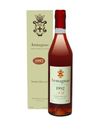 Armagnac Nismes Delclou 1992 0.7L