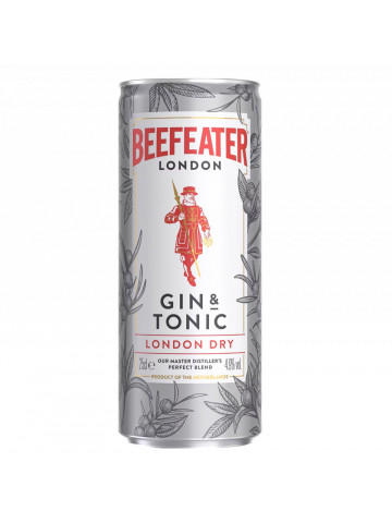 Beefeater London Ready to Drink Gin & Tonic Doza 250ml