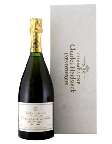 Charles Heidsieck Champagne L'Oenotheque Charlie 1981 in Cutie 0.75L
