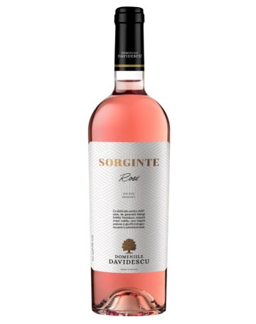 Domeniile Davidescu Sorginte Rose Demisec 0.75L