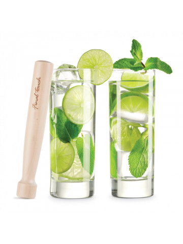 Final Touch Set 2 Pahare Mojito cu Mojar FTA1835