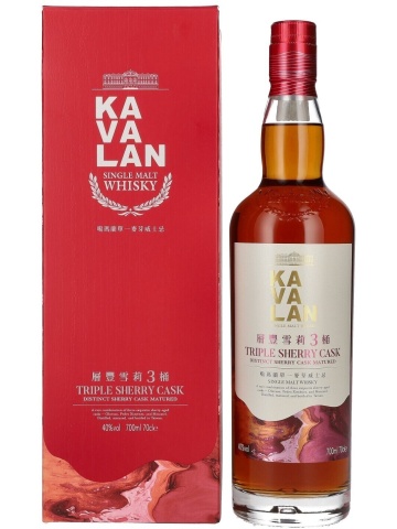 Kavalan Triple Sherry Cask Single Malt 0.7L