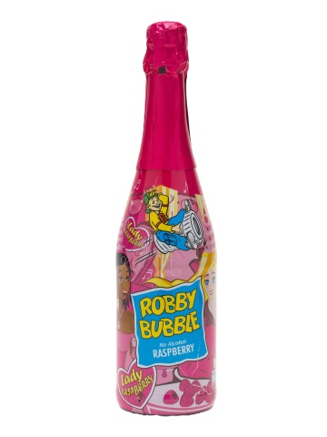 Robby Bubble Sampanie Copii Zmeura 0.75L
